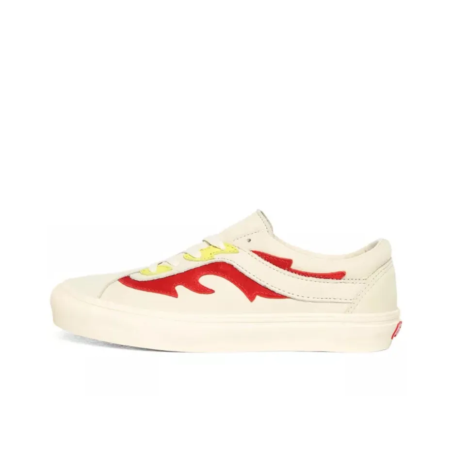 VANS Смелый Ni FT Low Кроссовки для скейтбординга Унисекс Бежево-желтые