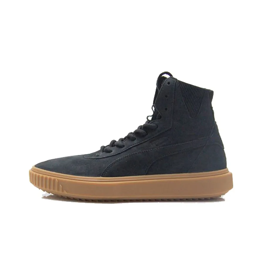 PUMA Court Breaker High Gum High Топ Скейтборд Кроссовки Мужские Черные