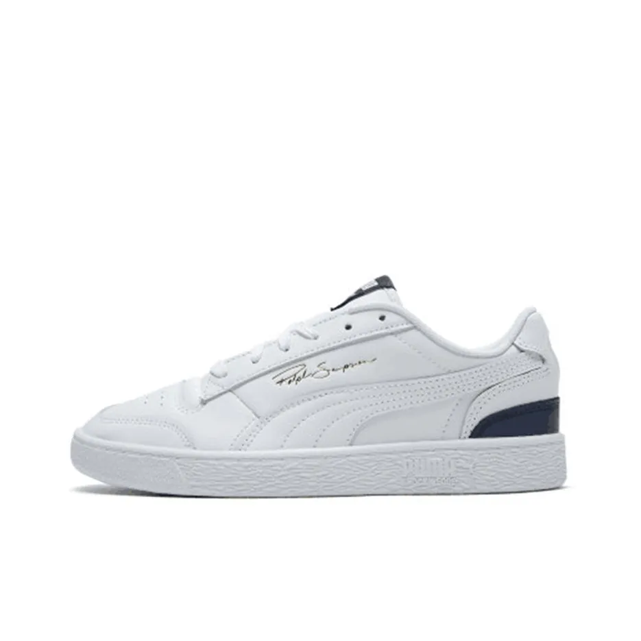 PUMA Ralph Sampson Lo Low Скейтборд Кроссовки Топ Унисекс Белый Синий