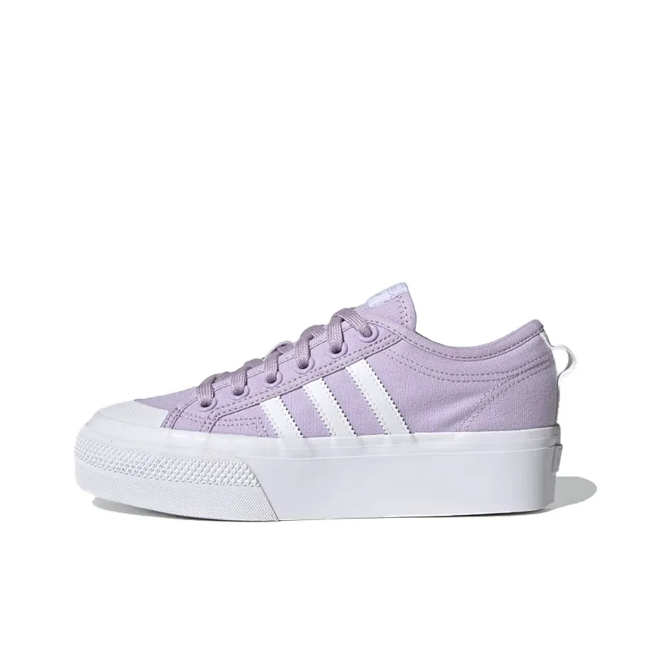 Adidas Nizza Platform 'Purple White' Women's
