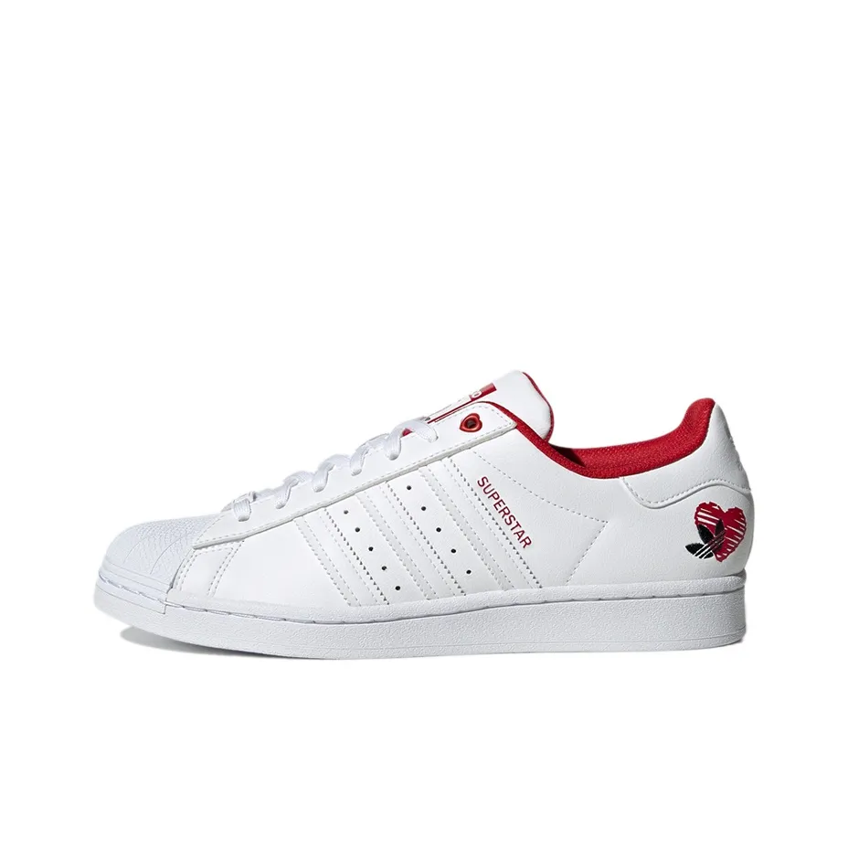 Adidas Superstar 'Valentine's Day White'