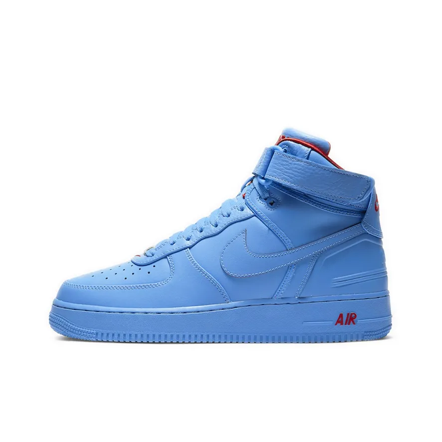 Nike Air Force 1 Skateboard Shoes Unisex High Top Blue
