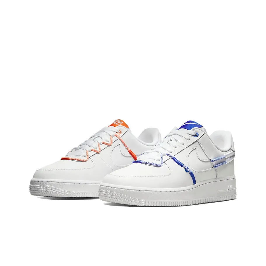 Nike Air Force 1 Low '07 Lx White Orange Blue Women's