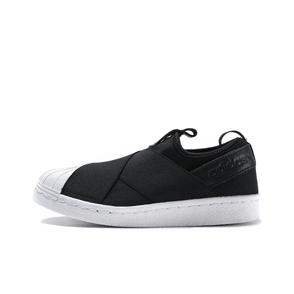 Adidas Originals Superstar Slip On Core Black Cloud White Women's