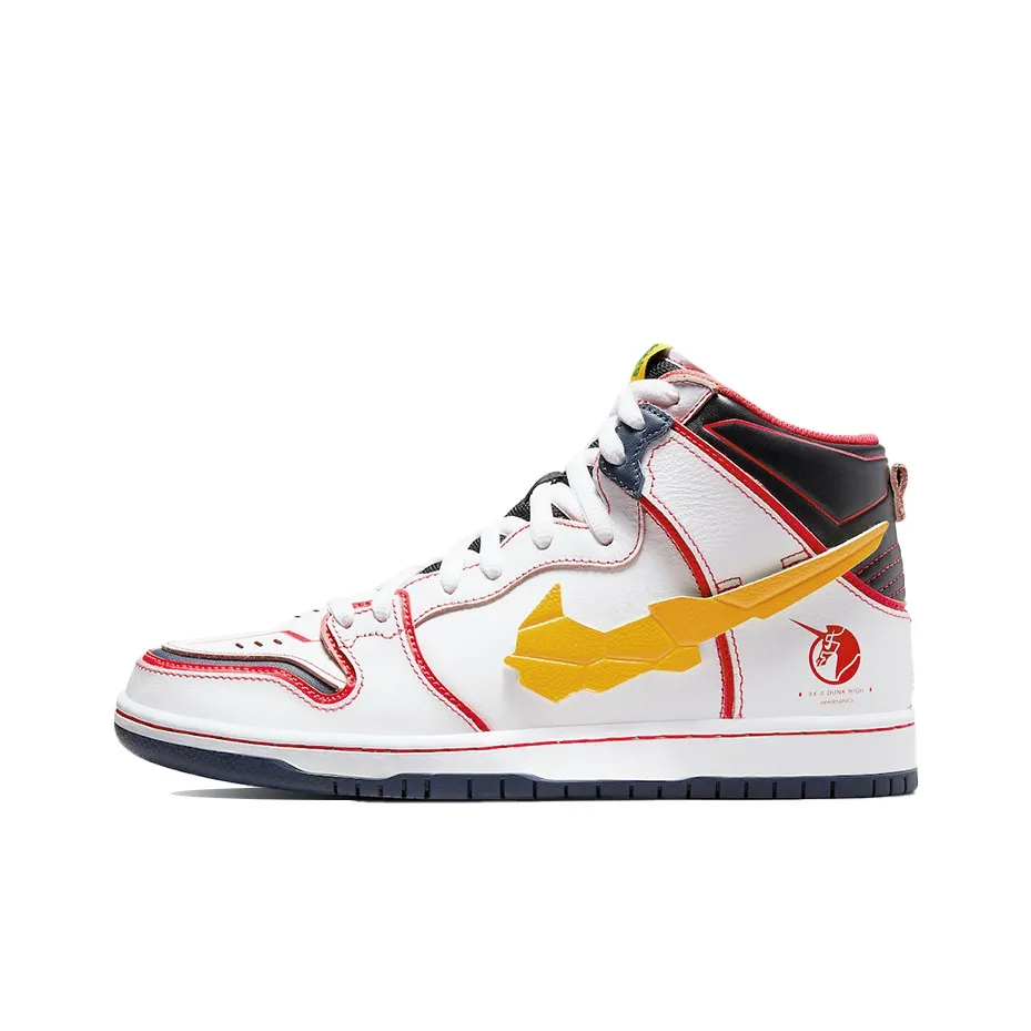 Nike X Gundam Sb Dunk High 'Project Unicorn   RX 0'