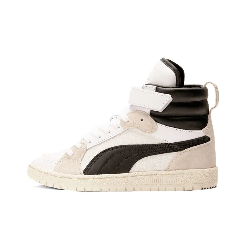 PUMA Ralph Sampson High Корт Regal High Топ Кроссовки для скейтбординга Женские Белые Черные