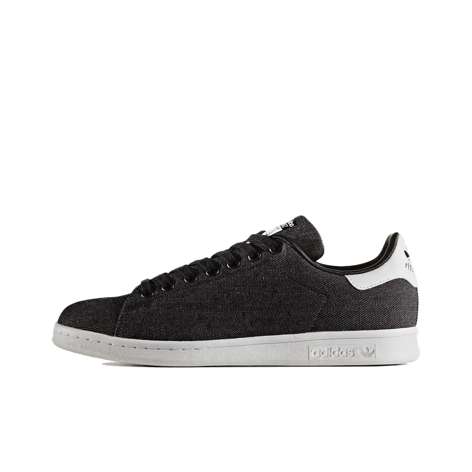 Adidas Originals StanSmith Denim ABC Low Skateboard Shoes Unisex Black Adidas Originals StanSmith Denim ABC Low Скейтборд Кроссовки Унисекс Черный