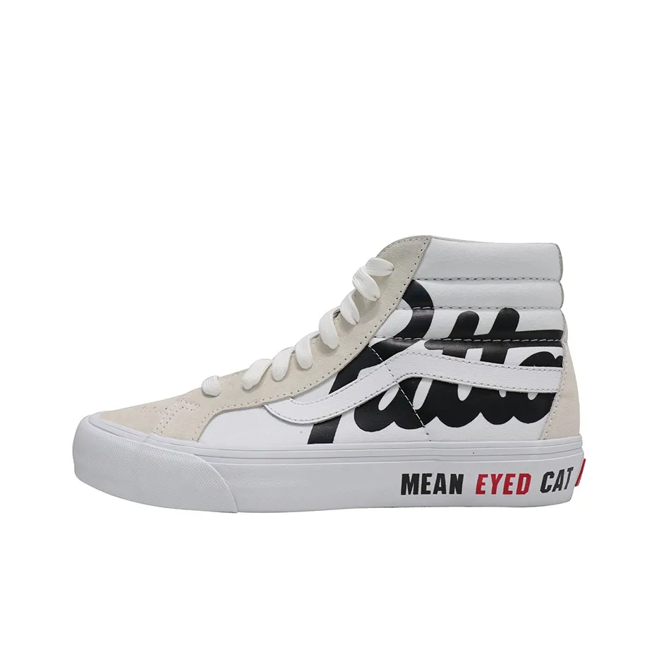 Vans Ua Sk8 Hi Reissue Vlt Lx Patta Mean Eyed Cat White