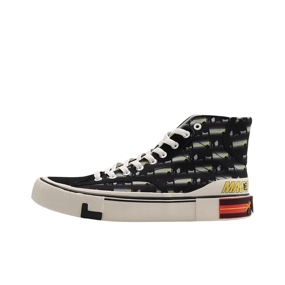 Li Ning Superwave Canvas Hi 'Black'
