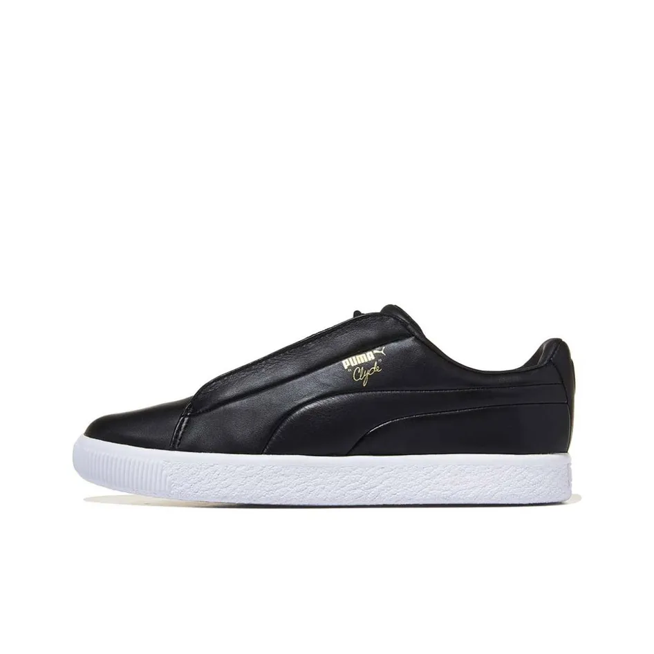 PUMA Clyde Low Топ Скейтборд Кроссовки Унисекс Черный