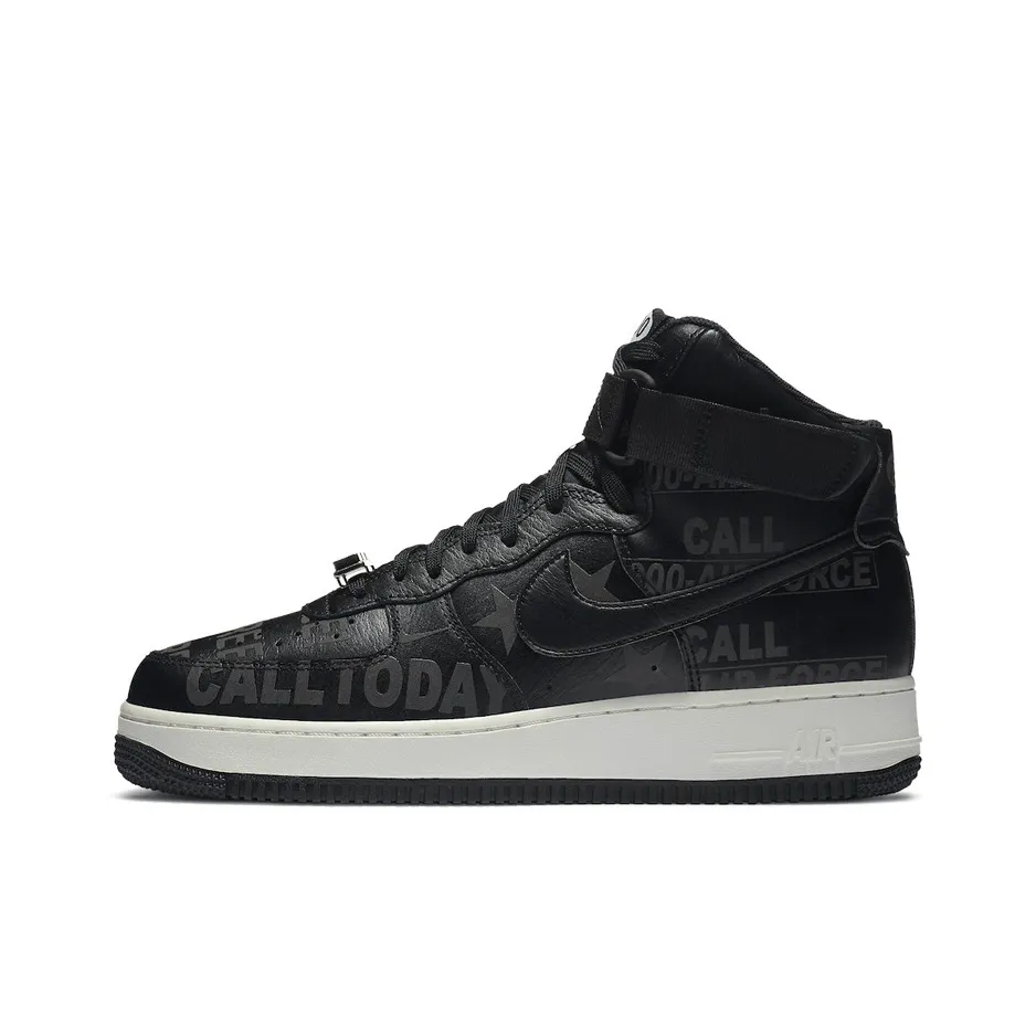 Nike Air Force 1 High '07 Premium 'Toll Free Pack   Black'