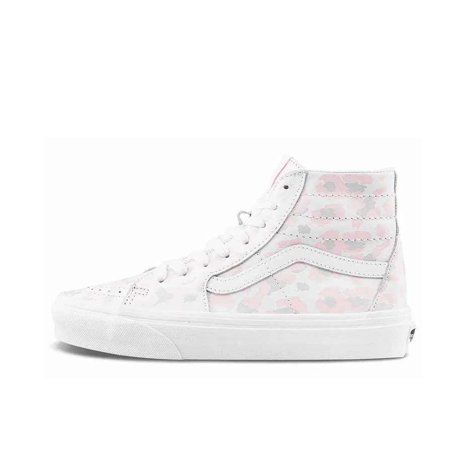 Vans Sk8 hI Tapered Shoes Pink/White Women's