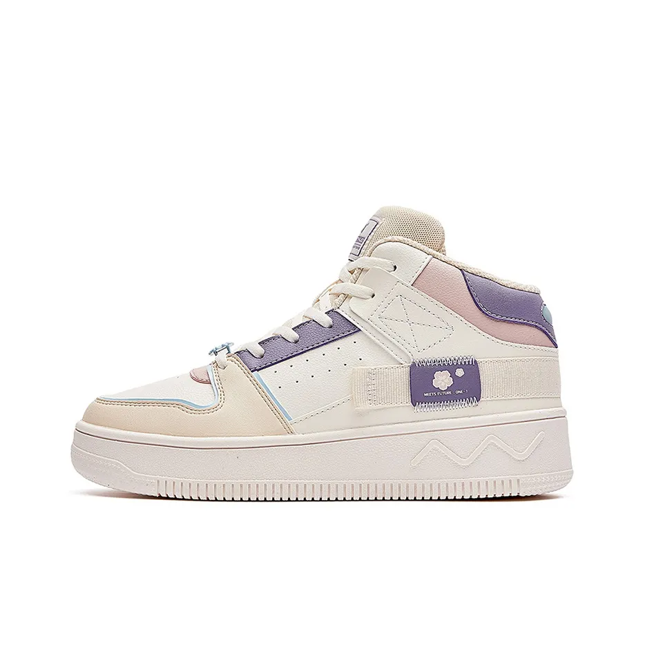 361° Coverage Warm Slip Resistant Mid Top Skateboard Shoes Women's Sago