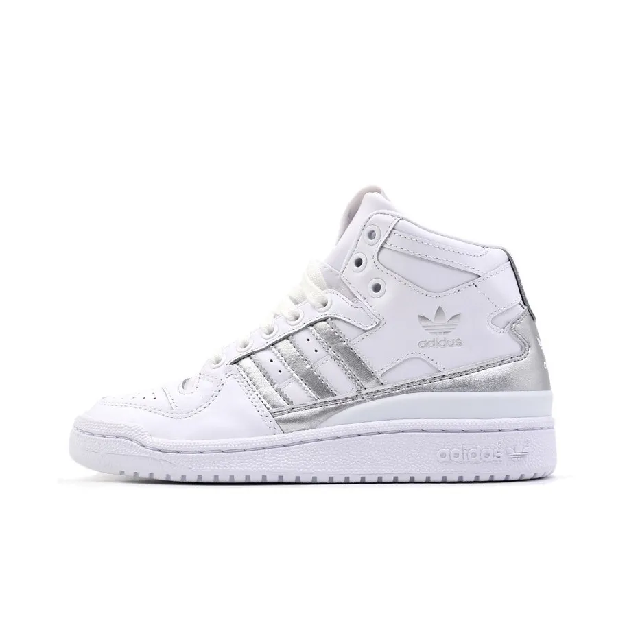 Adidas Originals Forum Mid Топ Кроссовки для скейтбординга Женские Белые