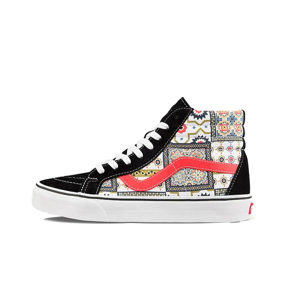 Vans SK8 HI Reissue 'Moroccan Tile Check   Orange'