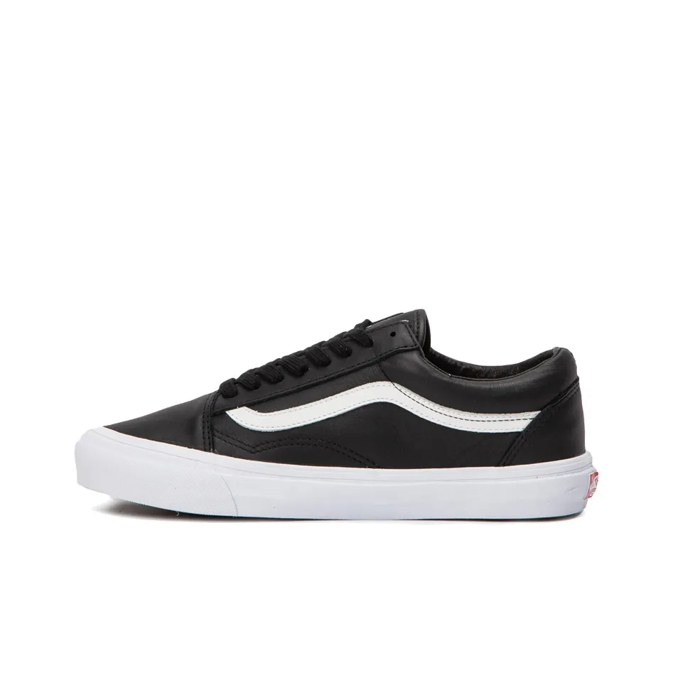 VANS Old Skool OG L Low Топ Скейтборд Кроссовки Унисекс Черный Белый