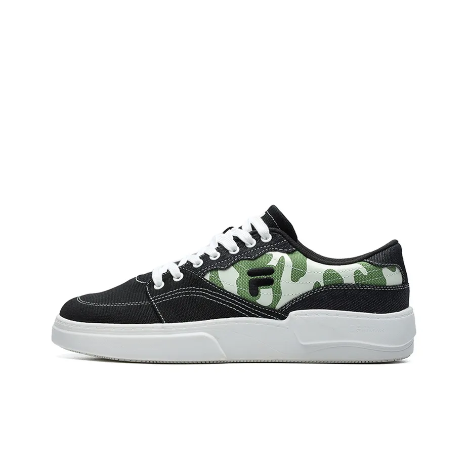 FILA FUSION Flip Skate Shoes 'Black Green'