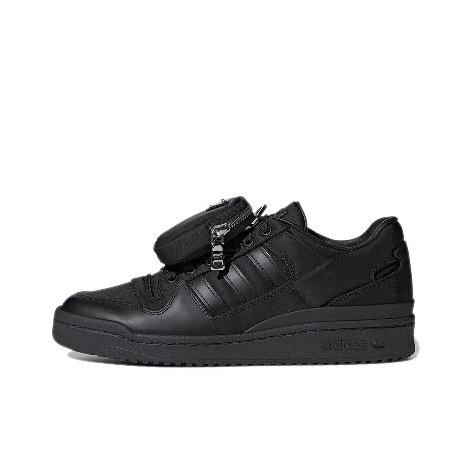 PRADA X PRADA Originals Unisex Forum Low Re Nylon Sneakers Black