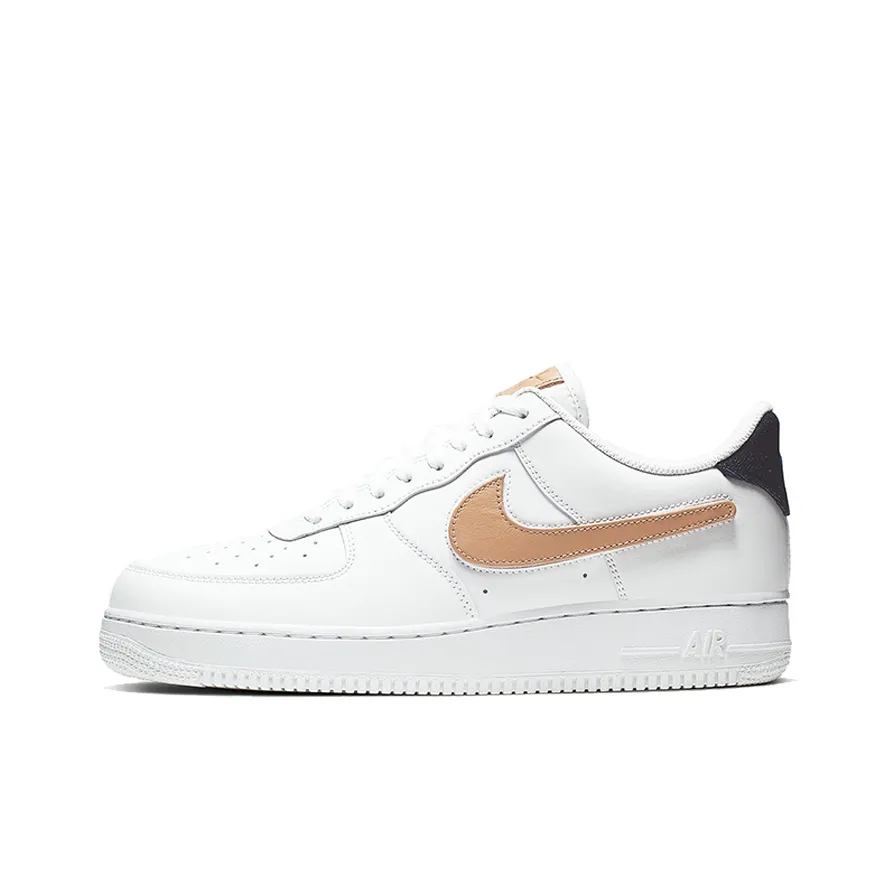 Nike Air Force 1 Low Removable Swoosh Pack White Vachetta Tan