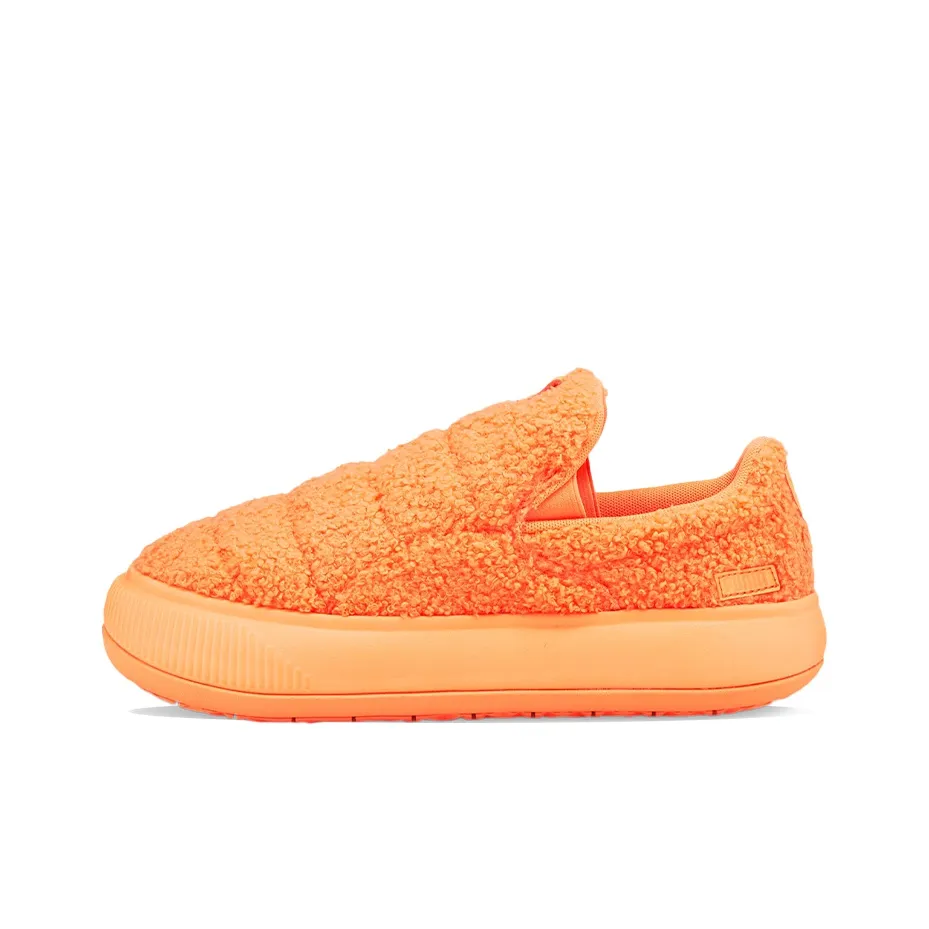 PUMA Suede Mayu Slip On 'Teddy   Neon Citrus' Women's
