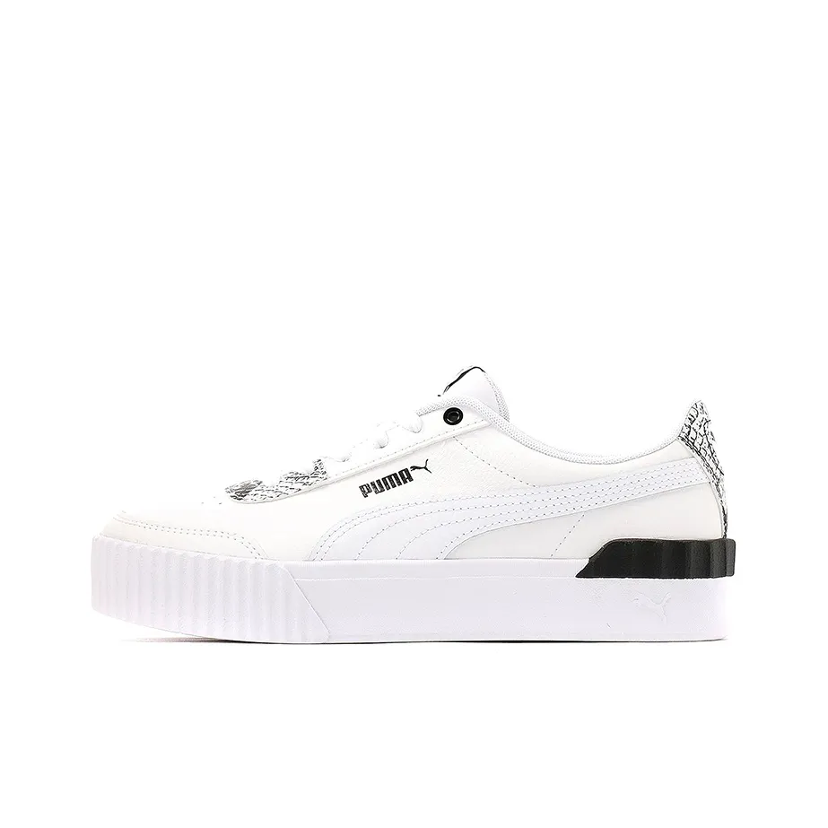 PUMA Carina Lift Casual Shoes For White/Black Women's