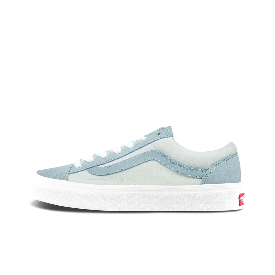 Vans Style 36 Splicing Contrasting Colors Low Tops Casual Skateboarding plus shoes Blue Unisex