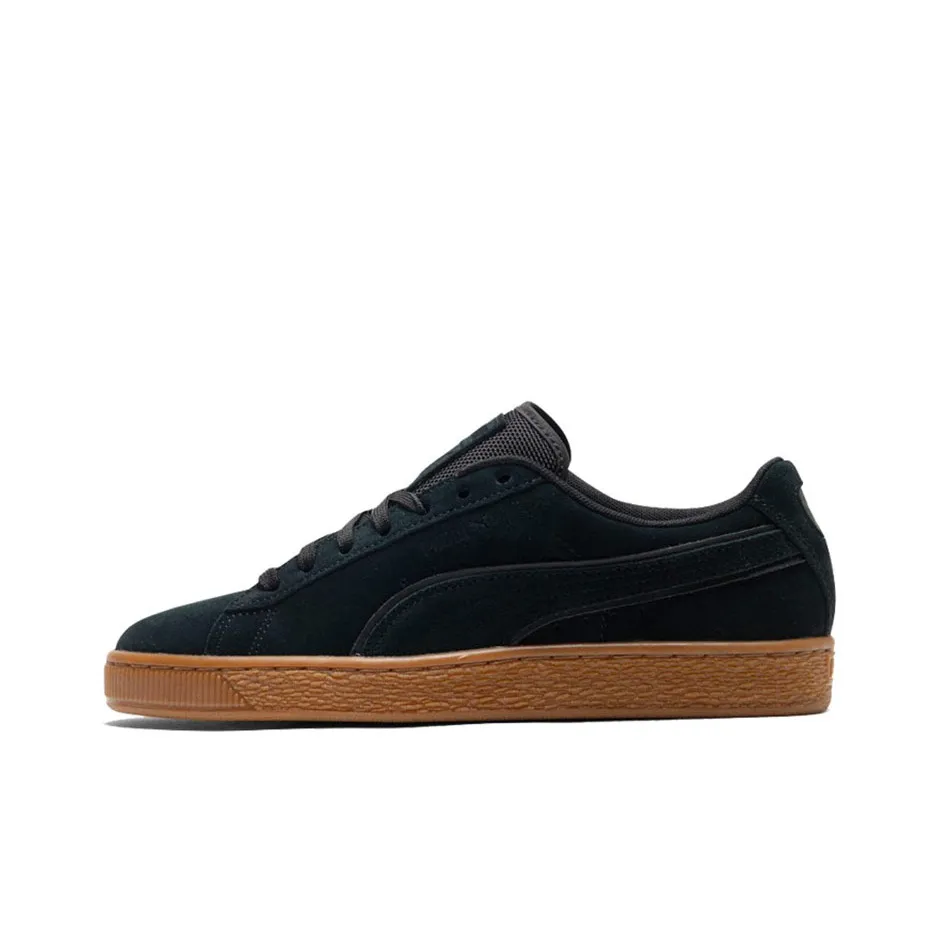 PUMA Suede Classic WTR Low Топ Скейтборд Кроссовки Унисекс Черный