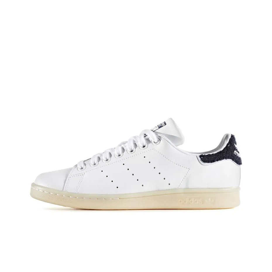 Adidas Originals Stan Smith Slip Resistant Покрытие Легкий Низкий Топ Скейтбординг Кроссовки Женские Белые