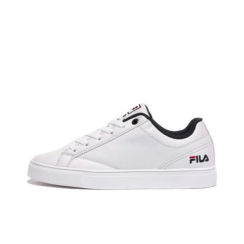 FILA Elite Court Low Топ Скейтборд Кроссовки Унисекс Белый