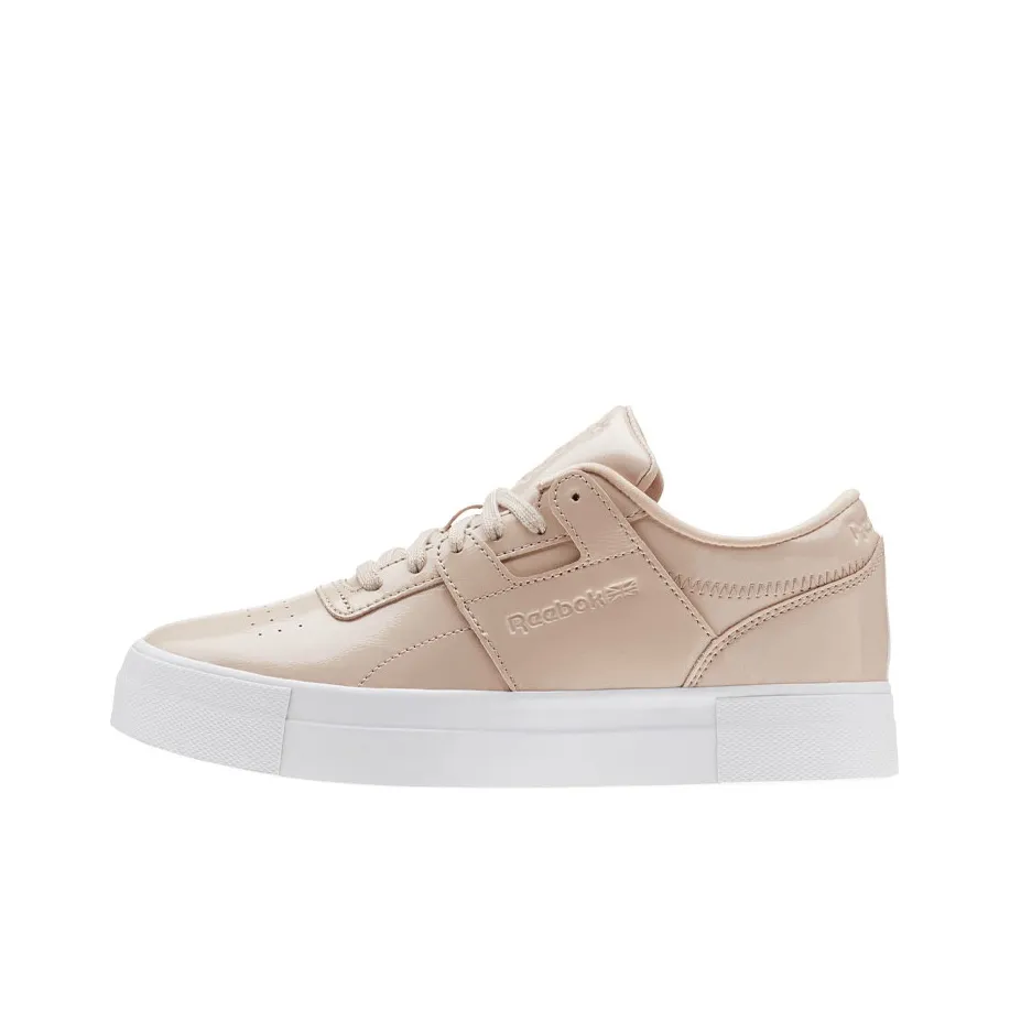Reebok Workout Coverage Slip Resistant Waterproof Cushioning Low Top Skateboard Shoes Women's Pink