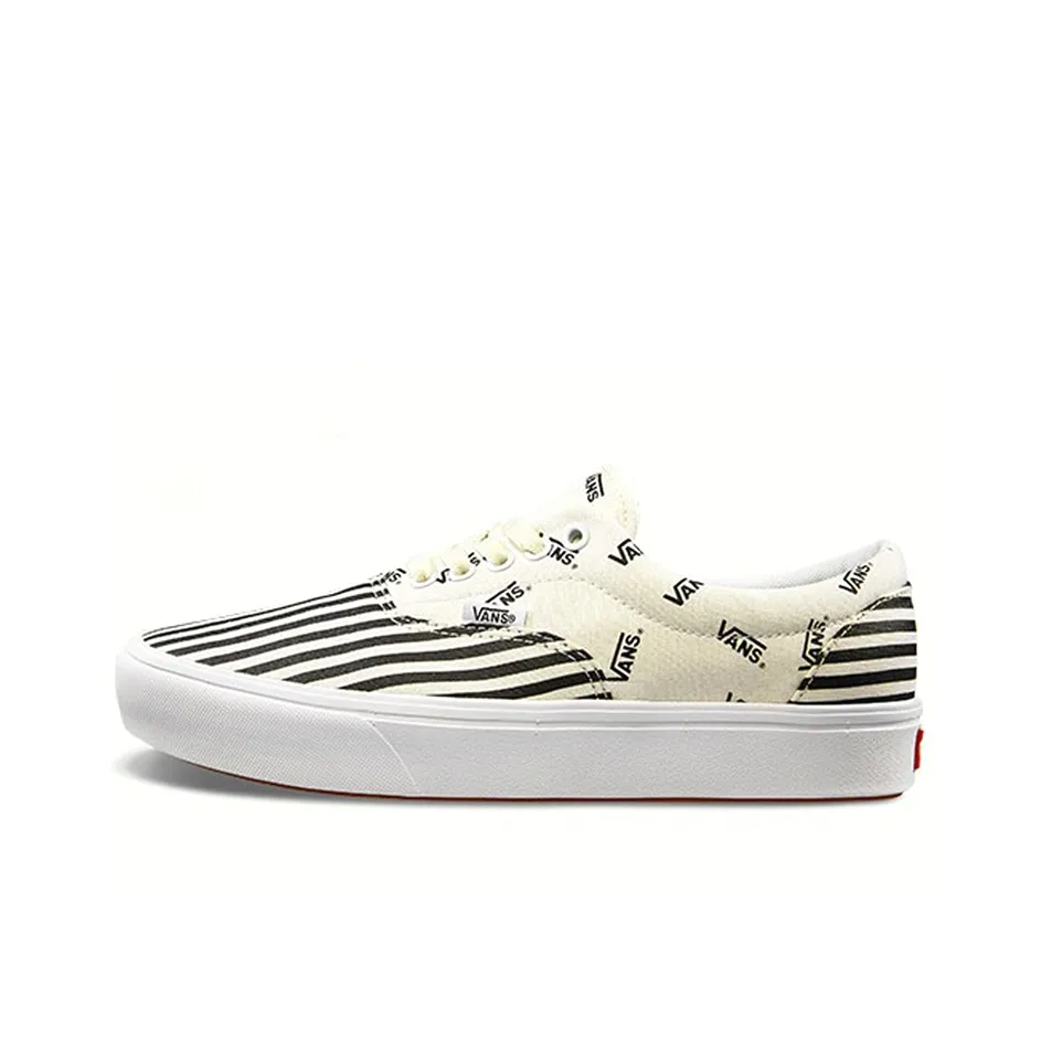 Vans ComfyCush Era 'All Over Logo   Marshmallow'