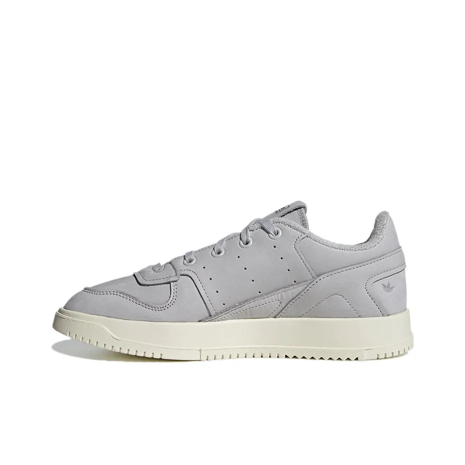 Adidas Originals Super Court 2,0 Устойчивые к истиранию низкие скейтборд-кроссовки Унисекс Серый