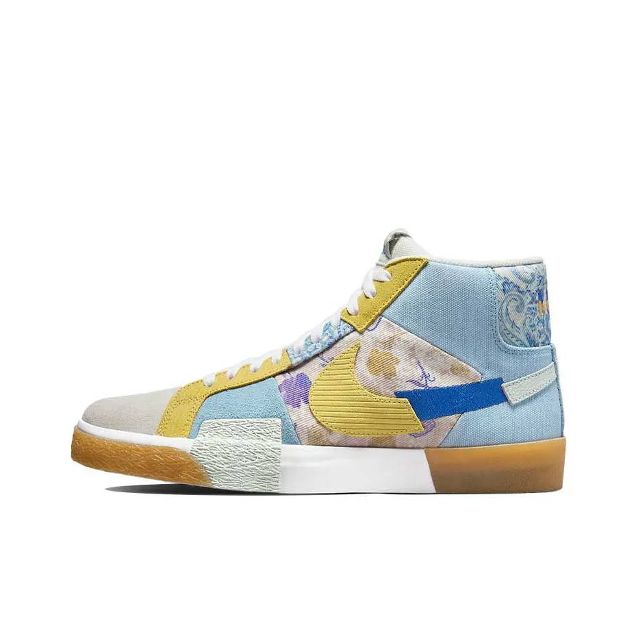 Nike SB Zoom Blazer Mid Premium Paisley Pack   Boarder Blue