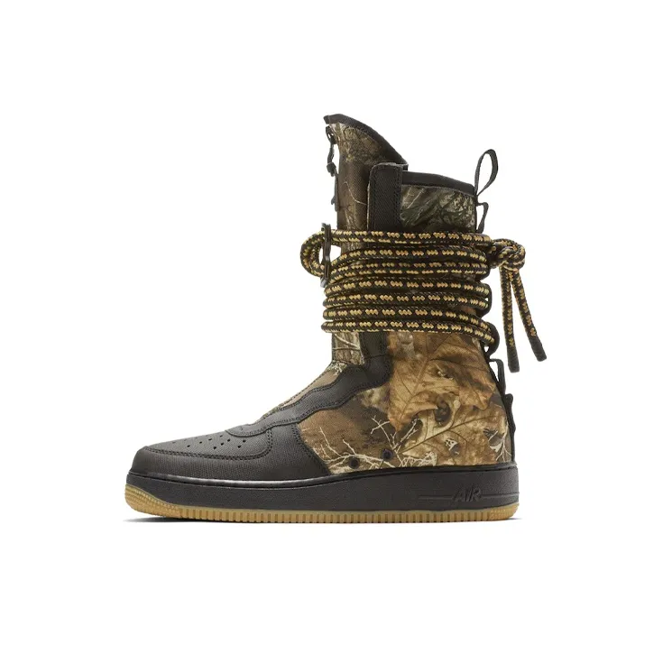 Nike X Realtree Sf Air Force 1 Hi 'Black Camo'