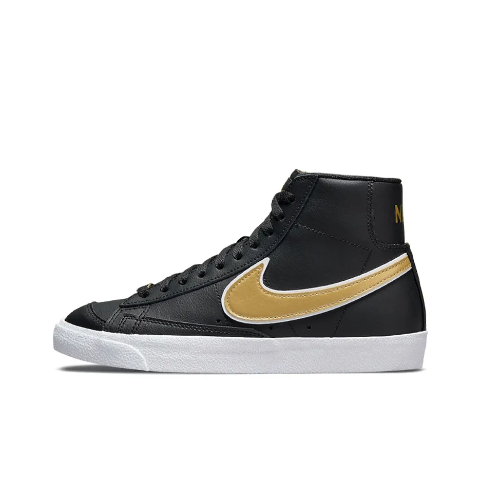 Nike Blazer Mid '77 Essential 'Black Metallic Gold' Women's