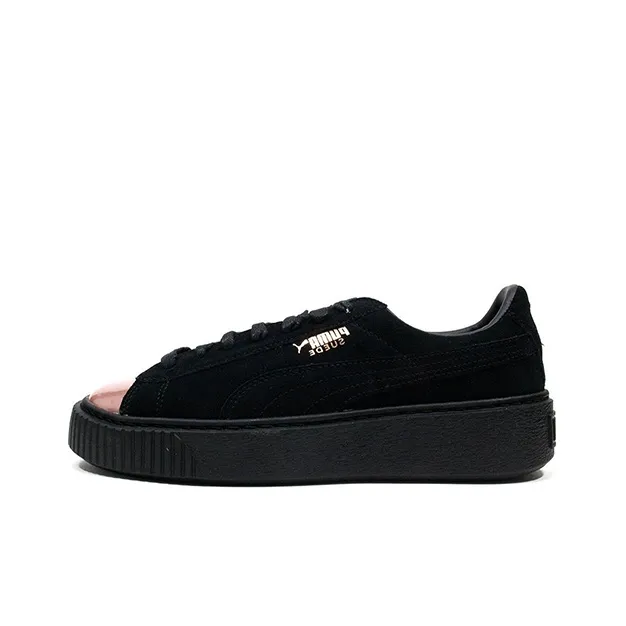 PUMA Suede Platform Rose Gold Women's