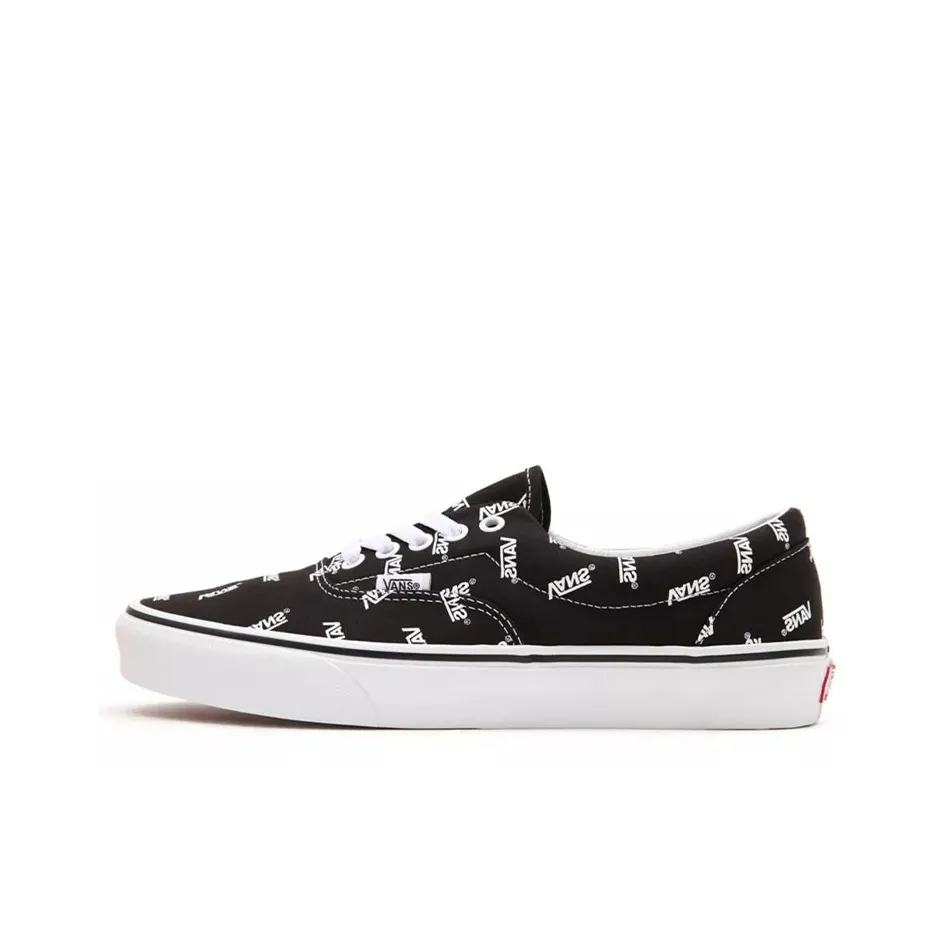 Vans Era 'Allover Logo   Black White'