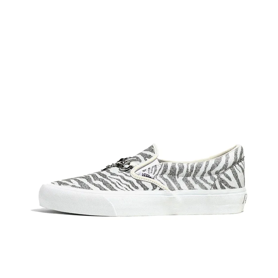 Slip On Needles X Vault Classic Vans V 'Animal Print White'