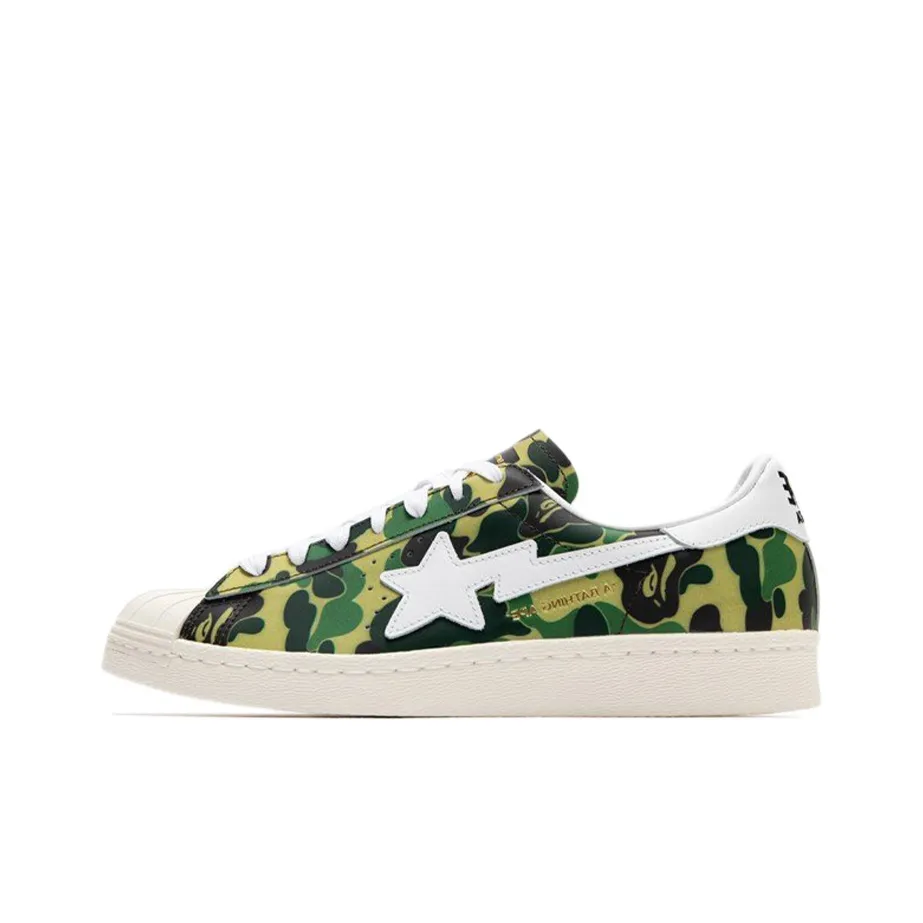 Adidas Originals Superstar Bape Abc Camo Green