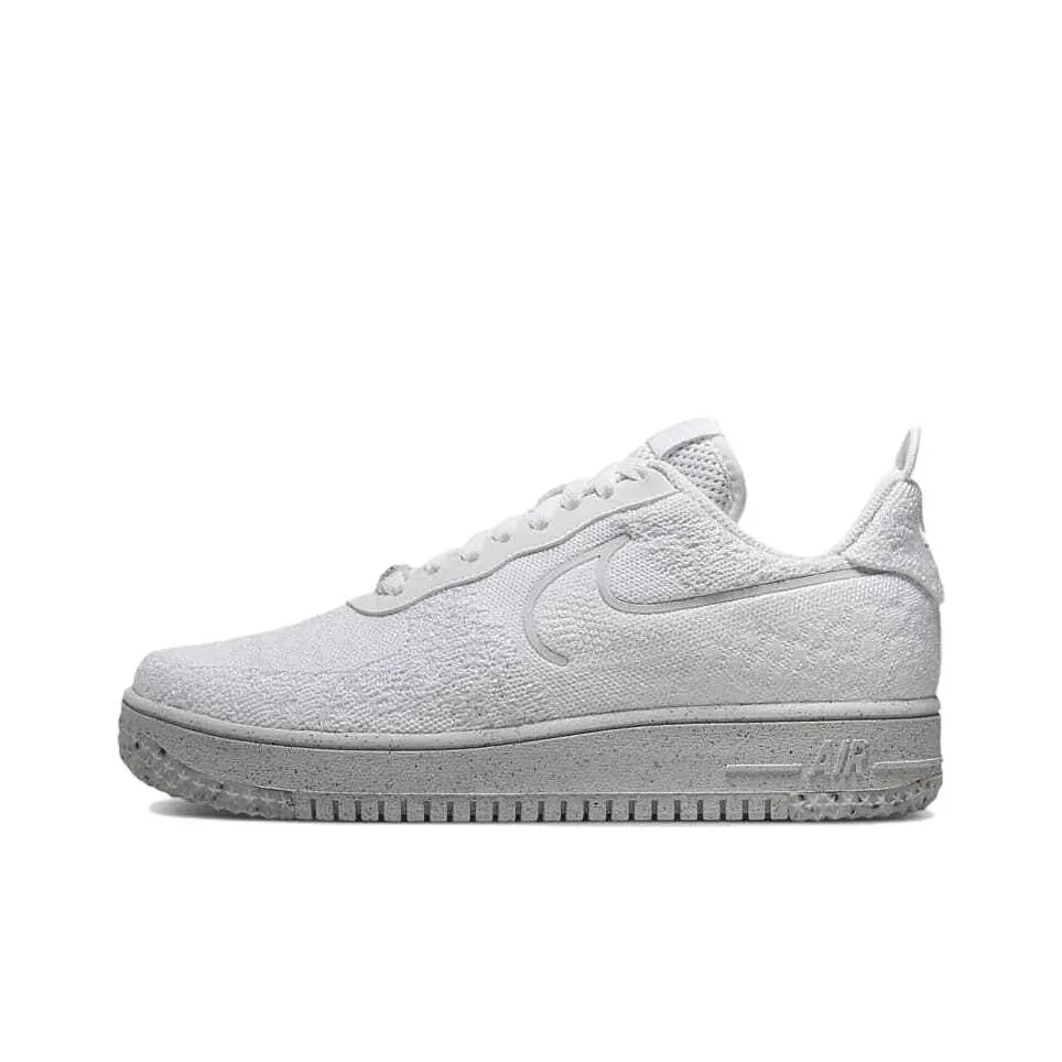 Nike Air Force 1 Low Crater Flyknit White Platinum Tint