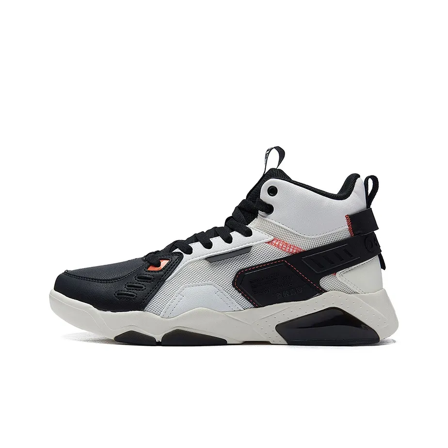 361° Bang Технология отскока Высокие Кроссовки для скейтбординга Мужские Белый Черный