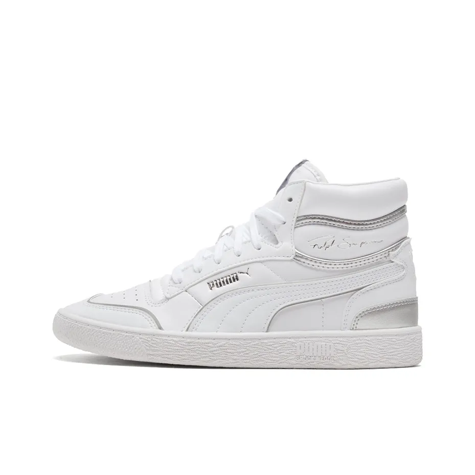 PUMA Ralph Sampson Mid Metal 'White Silver' Women's