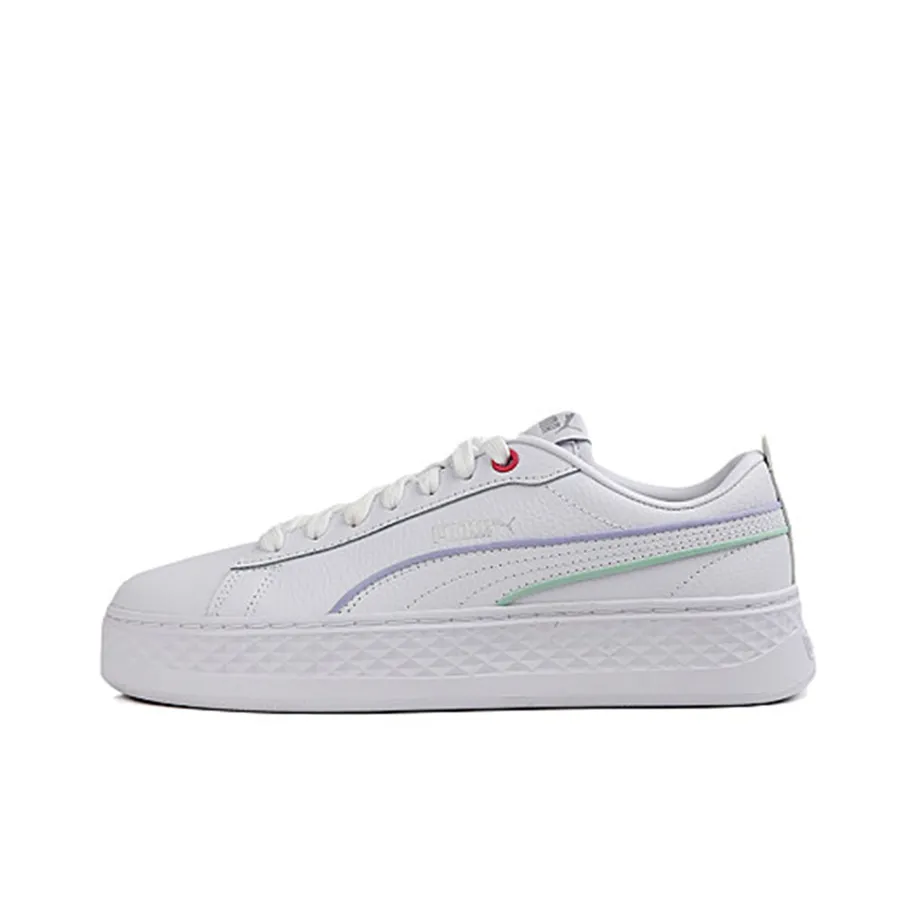PUMA Smash Platform 'Piping White Lilac' Women's