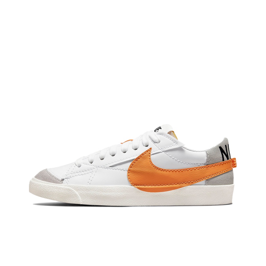 nike blazers low orange