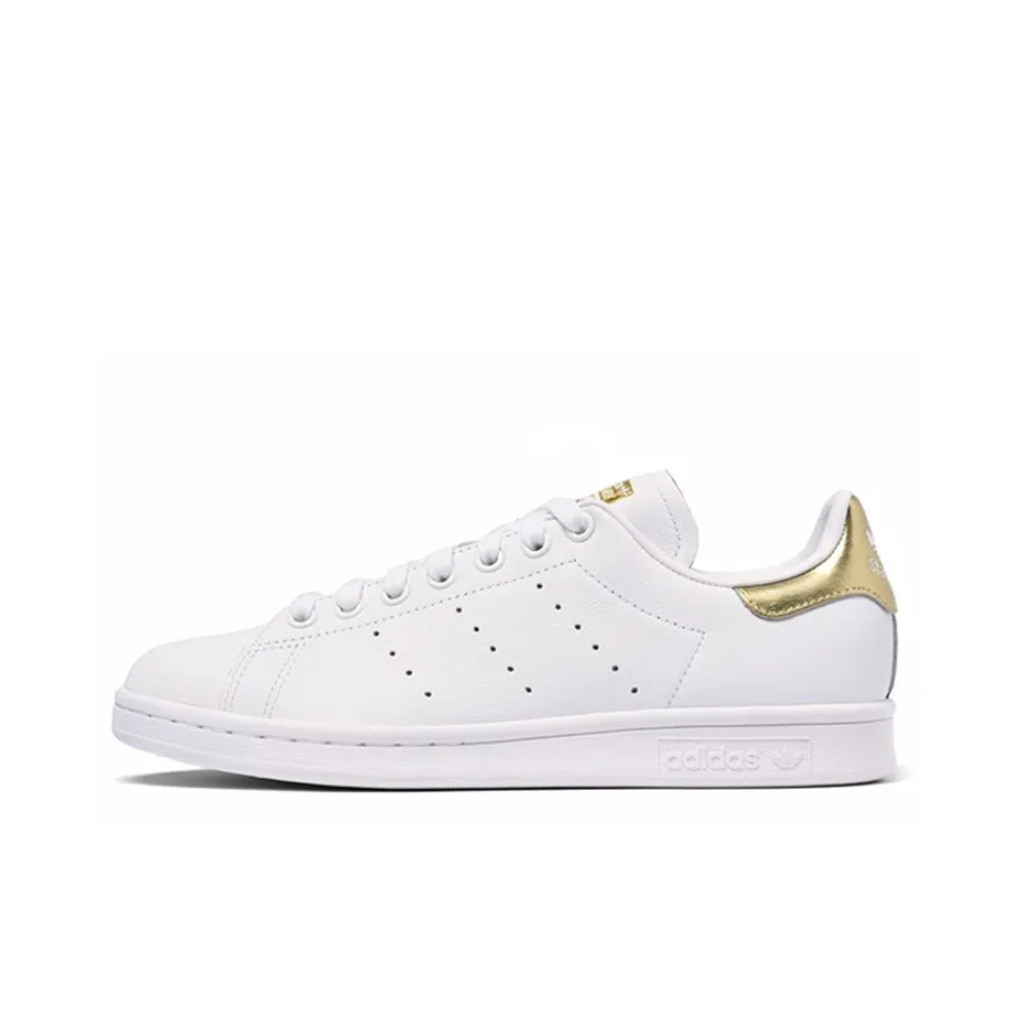 Adidas Stan Smith Cloud White Gold Metallic Women's