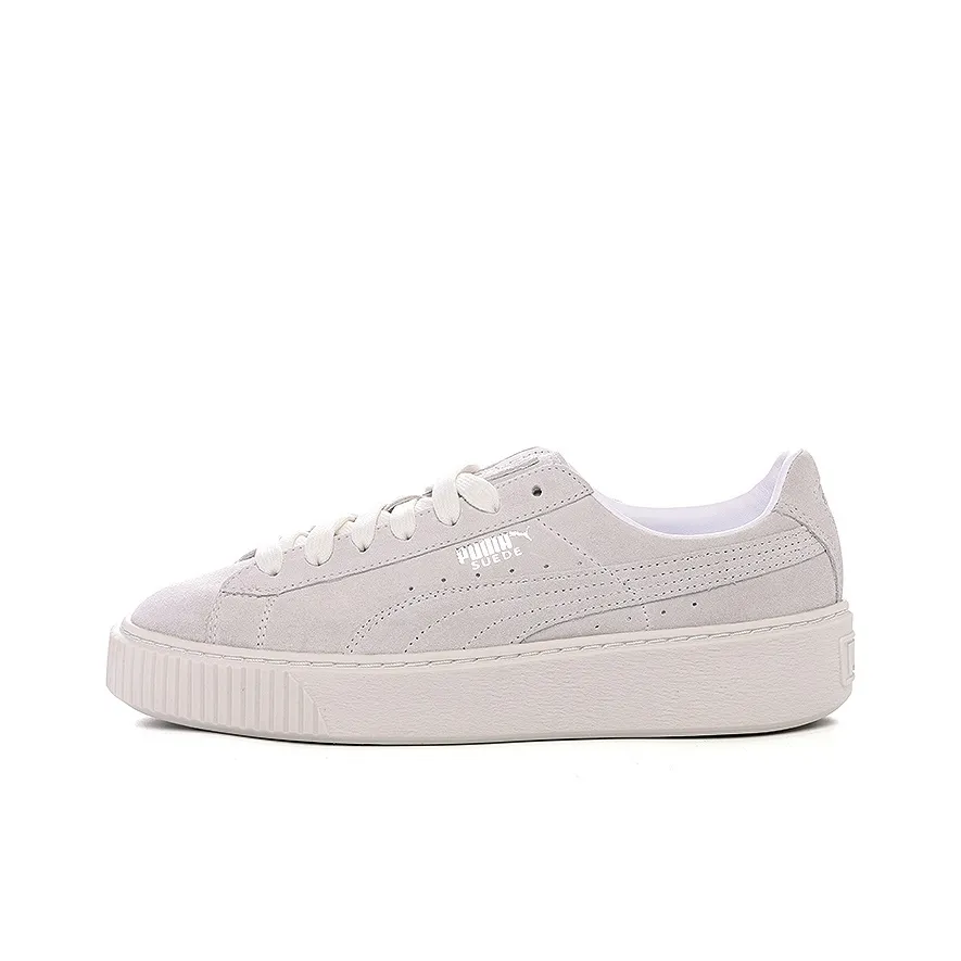 PUMA Suede Platform Gray Women's