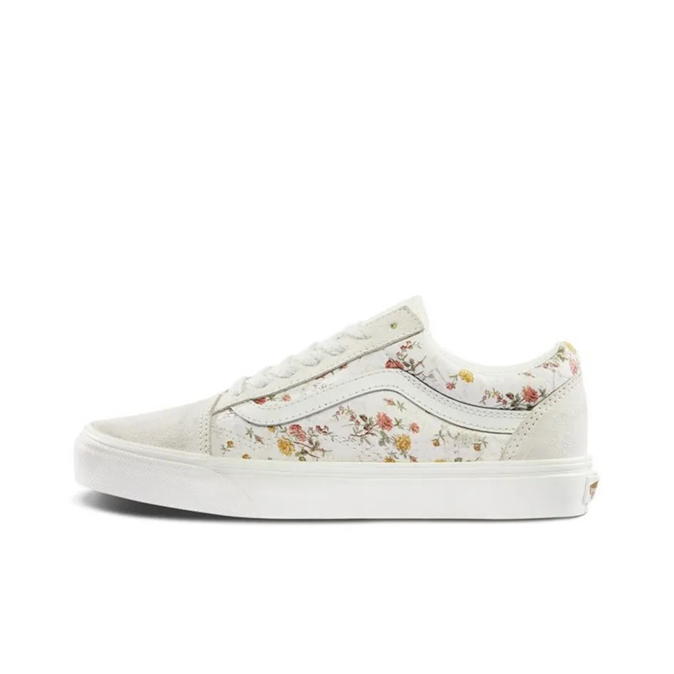 VANS Old Skool Collection Низкие Кроссовки для скейтбординга Женские Белые