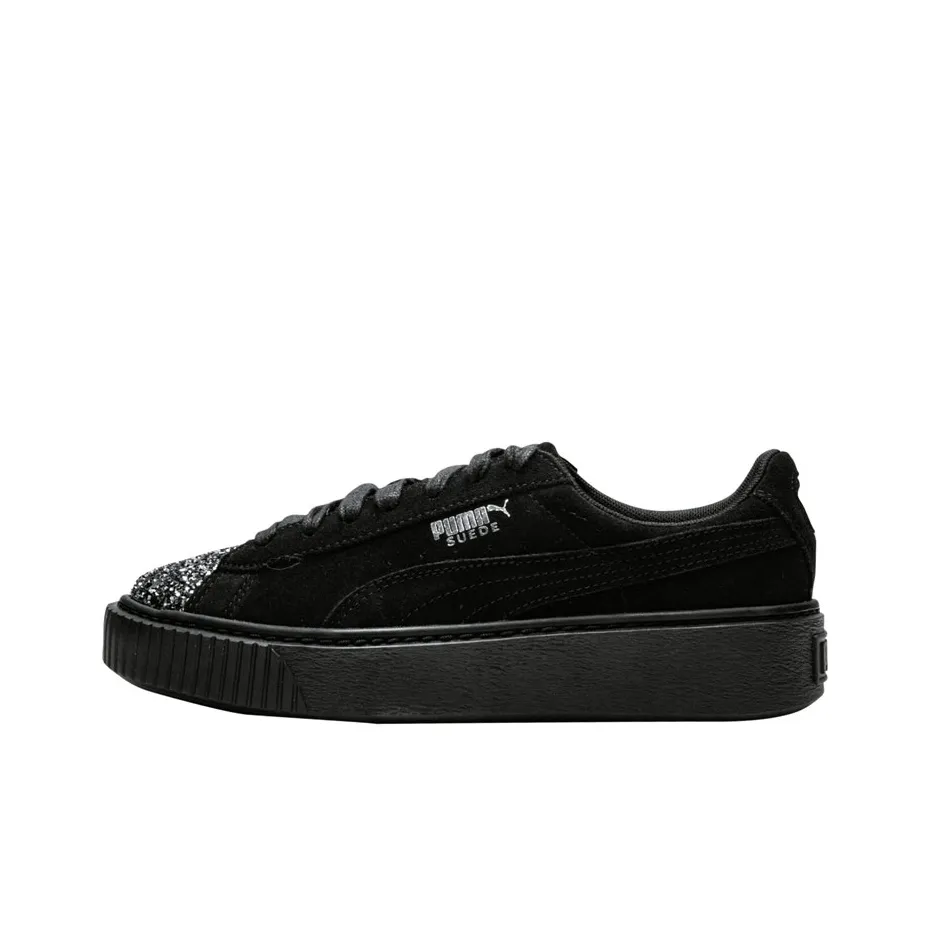 PUMA Suede Platform 'Crushed Gem Black' Women's