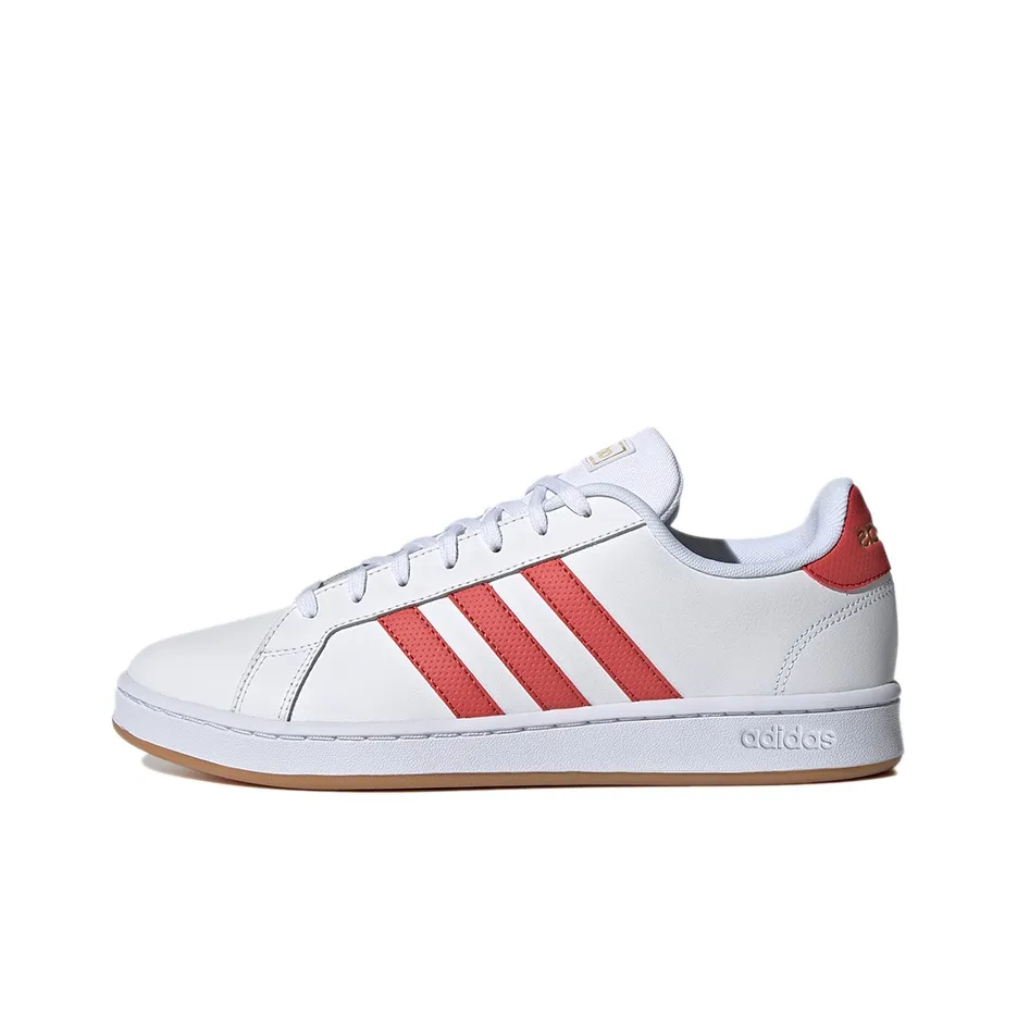Adidas Grand Court 'White Crew Red'