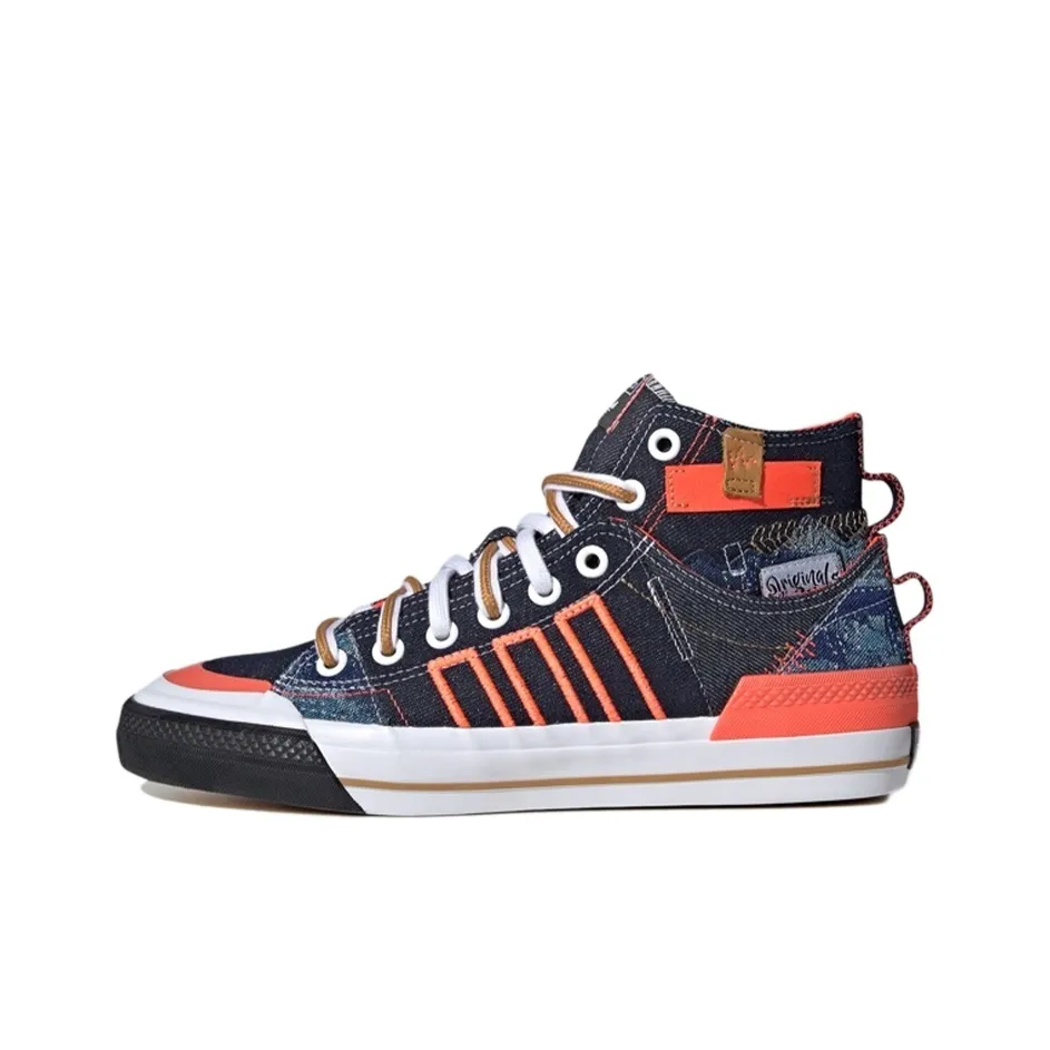 Adidas Nizza Hi Dl 'Blue Orange White'